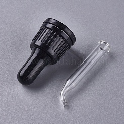 Essential Oil Bent Tip Glass Dropper&nbsp;TOOL-WH0117-41A