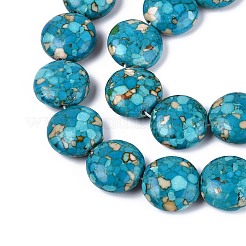 Dyed Synthetic Turquoise Bead Strands&nbsp;TURQ-Q100-04E-01