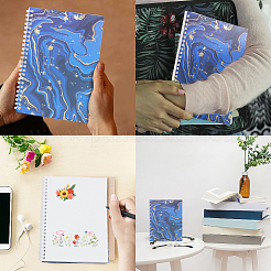 Sticker Collecting Loose-leaf A5 Spiral Bound Notebook&nbsp;AJEW-CP0007-84D