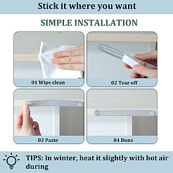 4Pcs 2 Styles Transparent PVC Anti-Collision Bumper Guard&nbsp;FIND-WH20015-056