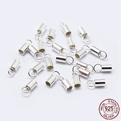 925 Sterling Silver Cord Ends&nbsp;LS-STER-F036-21S-1.5mm