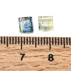 2-Hole Transparent Glass Seed Beads&nbsp;SEED-S023-30C-33