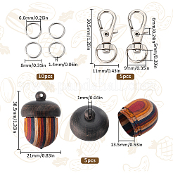 DIY Keychain Making Kit&nbsp;DIY-SC0023-89