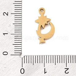 304 Stainless Steel Rhinestone Pendants&nbsp;RB-CBAB4B7-01H-G