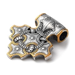 Ion Plating(IP) Viking 304 Stainless Steel Pendants&nbsp;STAS-D014-08AG
