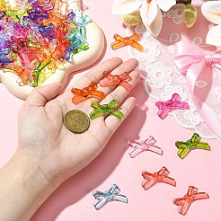 100Pcs 10 Colors Transparent Acrylic Beads&nbsp;TACR-YW0003-32
