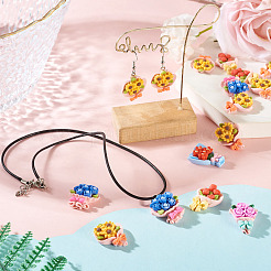 20Pcs Opaque Resin Cabochons&nbsp;CRES-TA0001-85