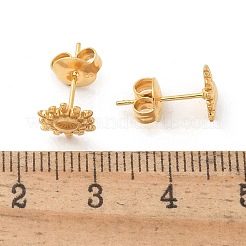 304 Stainless Steel Stud Earrings for Women&nbsp;STAS-Z117-17G-02