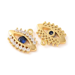 Brass Micro Pave Cubic Zirconia Pendants&nbsp;KK-U017-08C-G