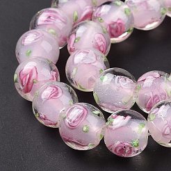 Handmade Lampwork Beads Strands&nbsp;LAMP-K027-05B