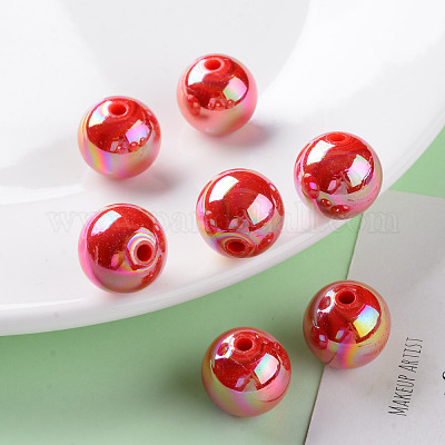 Opaque Acrylic Beads&nbsp;MACR-S370-D16mm-A14-1