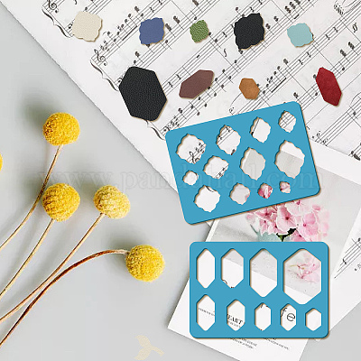 Acrylic Earring Handwork Template&nbsp;DIY-WH0359-049-1