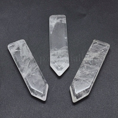 Natural Quartz Crystal Cabochons&nbsp;G-P384-E10-1