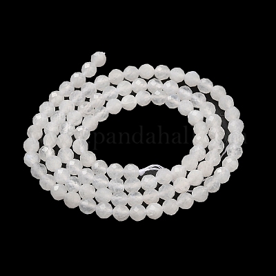 Natural Rainbow Moonstone Beads Strands&nbsp;G-B074-B07-03-1