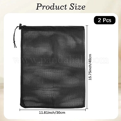 2Pcs Polyester Drawstring Filter Bags&nbsp;DIY-WH20002-629B-1