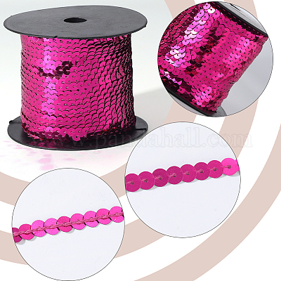 1Roll Plastic Paillette/Sequins Chain Rolls&nbsp;FIND-CY0001-14D-1