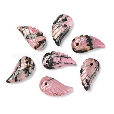 Natural Rhodonite Pendants&nbsp;G-E435-C-14-1