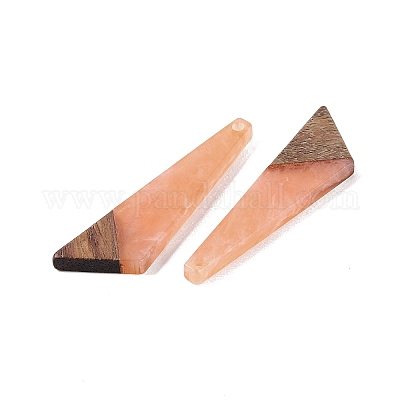 Resin & Wood Pendants&nbsp;WOOD-F015-15A-1