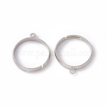 Brass Loop Ring Bases&nbsp;EC159-1