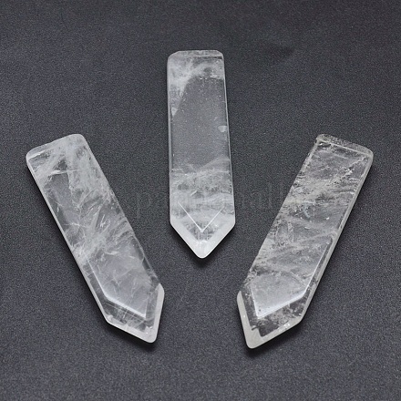 Natural Quartz Crystal Cabochons&nbsp;G-P384-E10-1