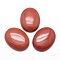 Natural Red Jasper Cabochons, Oval, 40x30x7.5~8mm