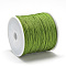 Nylon Braided Cord, Chinese Knotting Cord for Jewelry Making Macrame Craft, Olive Drab, 0.4mm, about 174.98 Yards(160m)/Roll