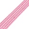 Transparent Glass Beads Strands, Faceted, Round, Pink, 2mm, Hole: 0.6mm, about 182~201pcs/strand, 14.57~15.24 inch((37~38.7cm)