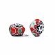 Handmade Millefiori Lampwork Beads&nbsp;LAMP-S197-001-3