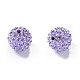 Pave Disco Ball Beads&nbsp;X-RB-H258-10MM-371-1