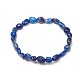 Natural Lapis Lazuli Stretch Beaded Bracelets&nbsp;BJEW-K213-68-1