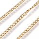 304 Stainless Steel Curb Chains&nbsp;CHS-E018-05G-1