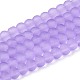 Baking Paint Transparent Glass Bead Strands&nbsp;X-GLAA-S031-4mm-25-1