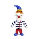 Handmade Lampwork Clown Display Decorations&nbsp;LAMP-Q005-12G-1