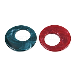 Imitation Jade Resin Pendants&nbsp;RE-CBA476D-01B