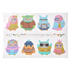 DIY Owl Diamond Painting Stickers Kits For Kids&nbsp;DIY-O016-02