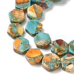 Dyed Synthetic Imperial Jasper Beads Strands&nbsp;G-D337-10mm-A02