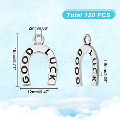 120Pcs Alloy Pendants&nbsp;TIBEP-DC0001-28