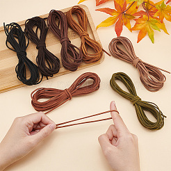 7 Bundles 7 Colors Faux Suede Cord&nbsp;LW-PH0002-22