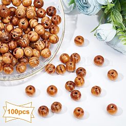 Pinewood Beads&nbsp;WOOD-OC0002-02