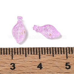 Transparent Acrylic and Gold Foil Pendants&nbsp;AC-CBAF9C1-04A-08