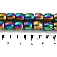Synthetic Magnetic Hematite Beads Strands&nbsp;G-P545-H01-01B