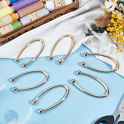 8Pcs U Shape Alloy Bikini Clips Buckles&nbsp;FIND-GF0009-42G