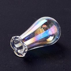 Miniature Glass Vase Ornaments&nbsp;AJEW-Z006-01F