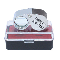Stainless Steel Folding Jewelry Loupe&nbsp;TOOL-L010-005