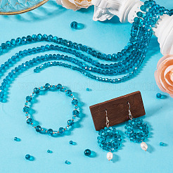 11 Strands 11 Styles Electroplate Glass Beads Strands&nbsp;EGLA-TA0003-05