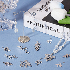 40Pcs 10 Colors Tibetan Style Alloy Pendants&nbsp;FIND-SC0010-73
