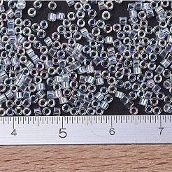 MIYUKIデリカビーズ  シリンダー  日本製シードビーズ  11/0  （db0051)クリスタルab  1.3x1.6mm  穴：0.8mm  約10000個/袋  50 G /袋&nbsp;SEED-X0054-DB0051