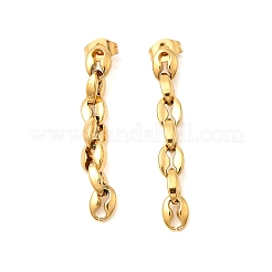 304 Stainless Steel Stud Earrings for Women&nbsp;EJEW-A129-04G