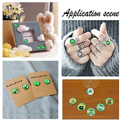 Glass Irish Cabochons&nbsp;GGLA-PH0006-01A