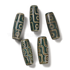 Tibetan Style dZi Beads&nbsp;TDZI-R002-02F